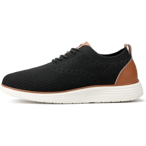 🆕VILOCY Men's Black Casual Dress Oxfords Business Mesh Breathable Sneakers - Picture 5 of 11